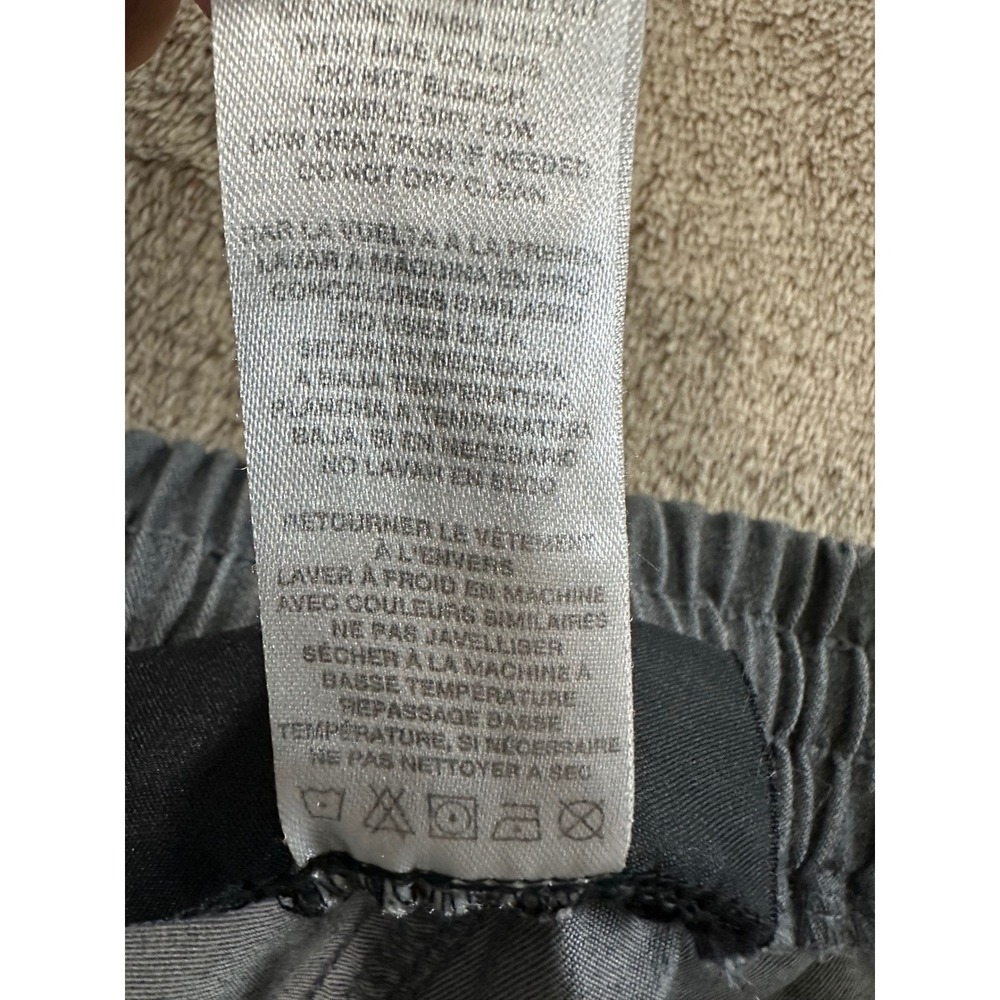 Members Only Scrub Set Mens Size M Gray V-Neck Top Jogger Cargo Pants 2 Piece - Picture 10 of 16